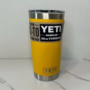 YETI Rambler Tumbler - Alpine Yellow - 20 oz